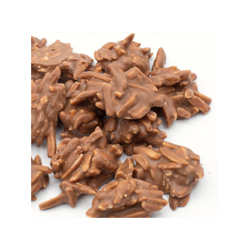 Rocas de chocolate con leche