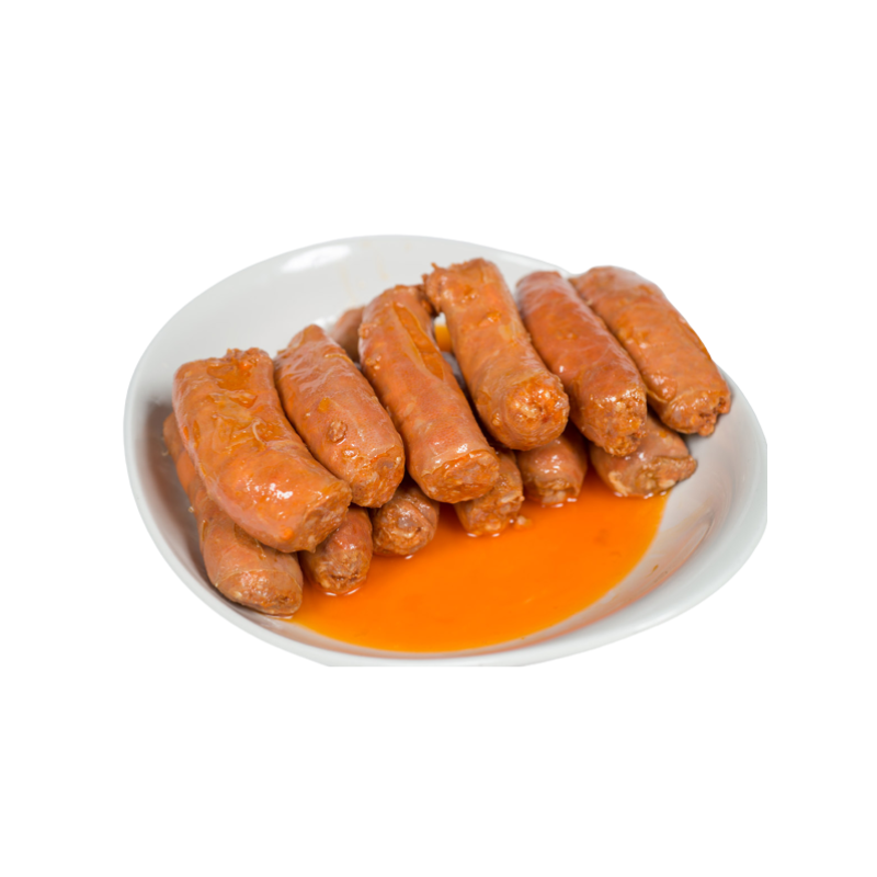 Chorizo en aceite.